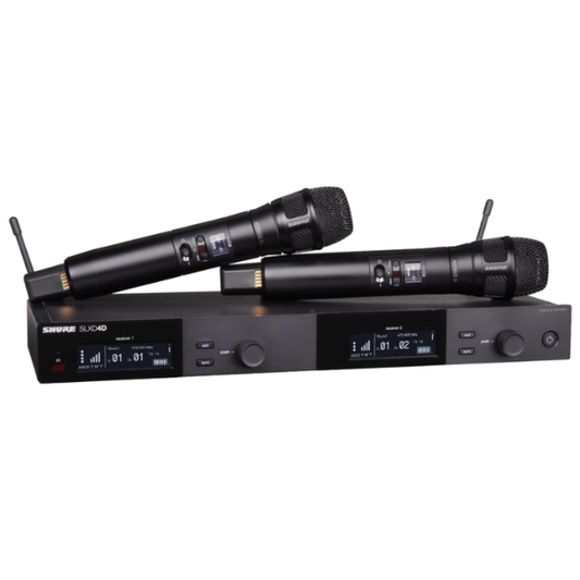 Shure SLXD24D/N8SB Dual Digital Wireless Handheld System
