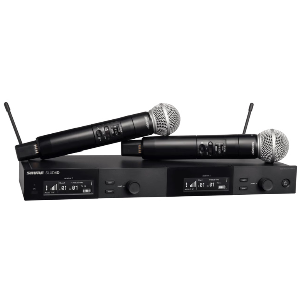 Shure SLXD24D/SM58 Dual Digital Wireless Handheld System