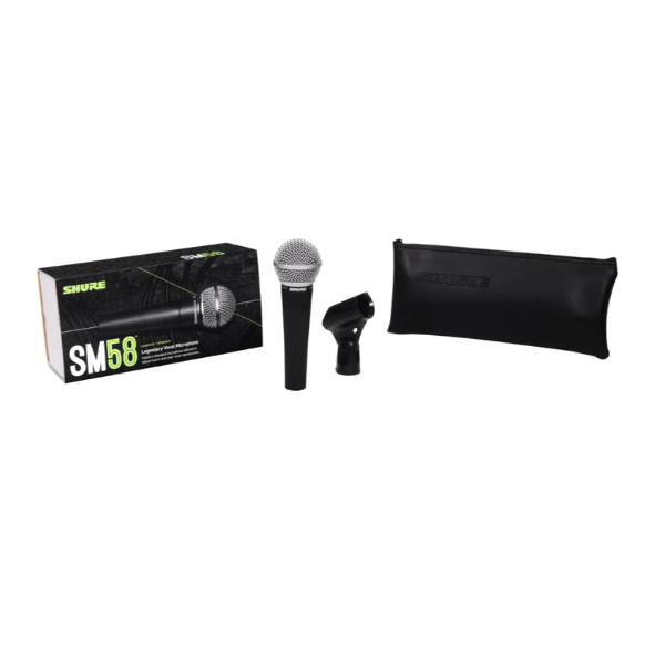 Shure SM58 Professional Dynamic Vocal Microphone