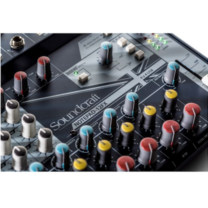 Soundcraft Notepad-12FX Mixer with Effects and USB