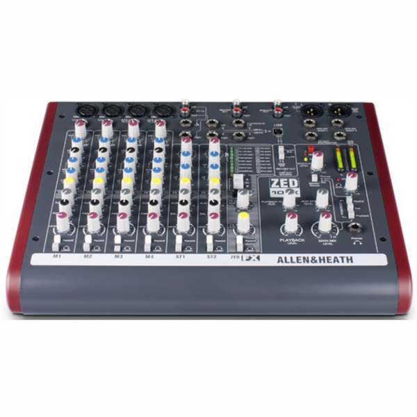 Allen & Heath ZED-10FX Mixer with USB and Effects